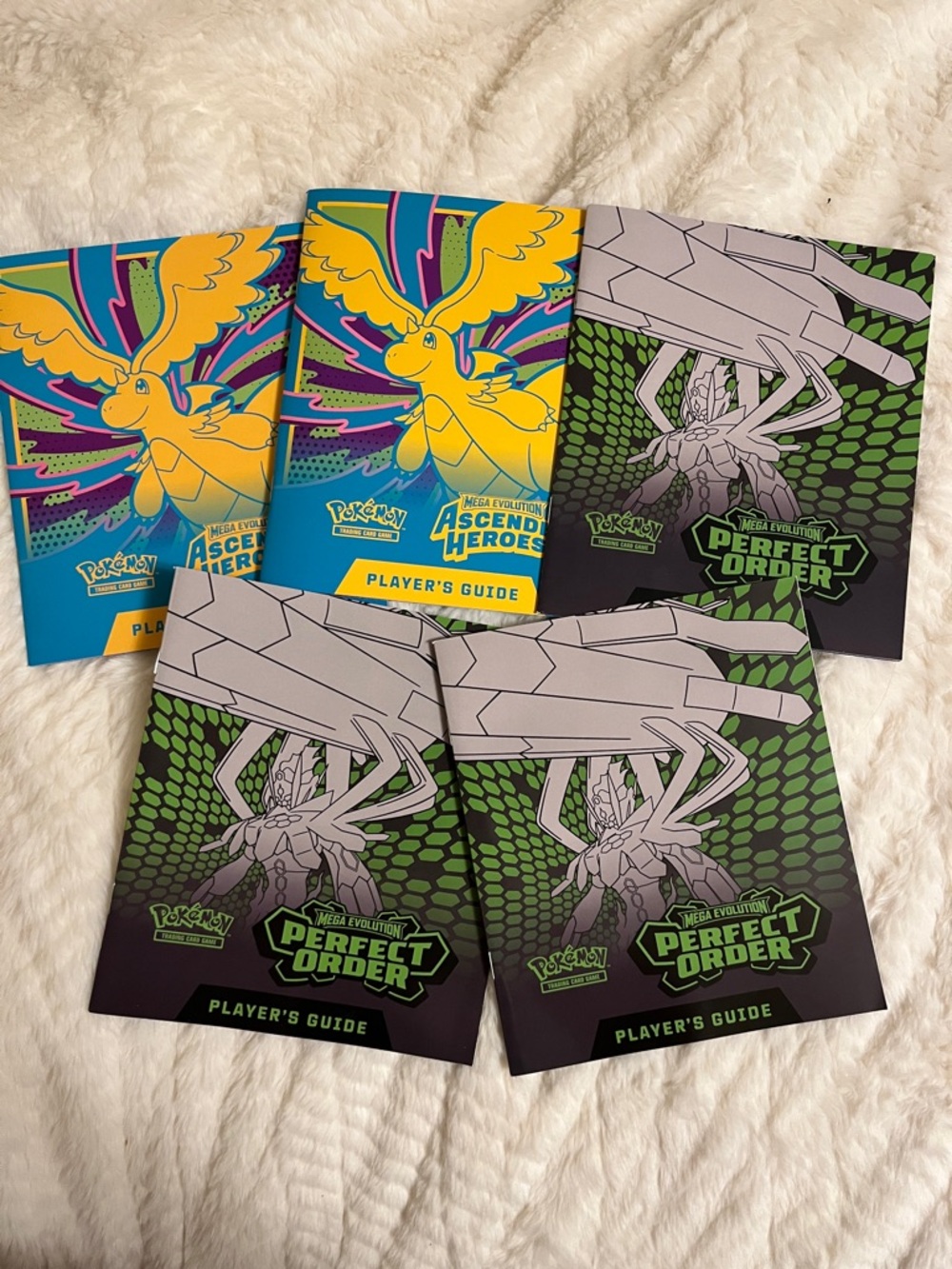 Pokemon Player's Guides - Yellow, Blue & Green Covers
